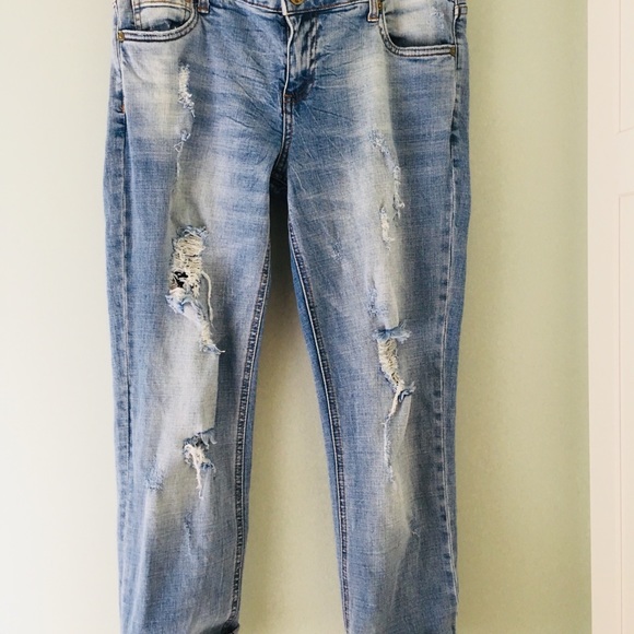 Kut from the Kloth Ripped Boyfriend Jeans - Picture 5 of 5